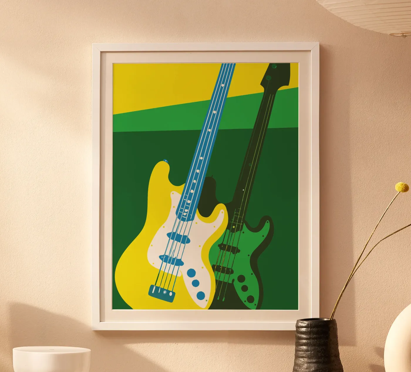 Two Guitars poster van MUSIC EDITION