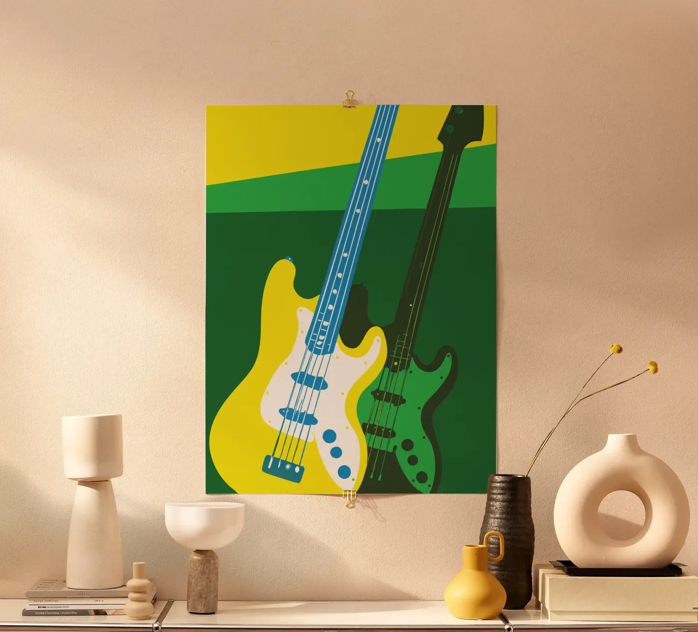 Two Guitars poster van MUSIC EDITION