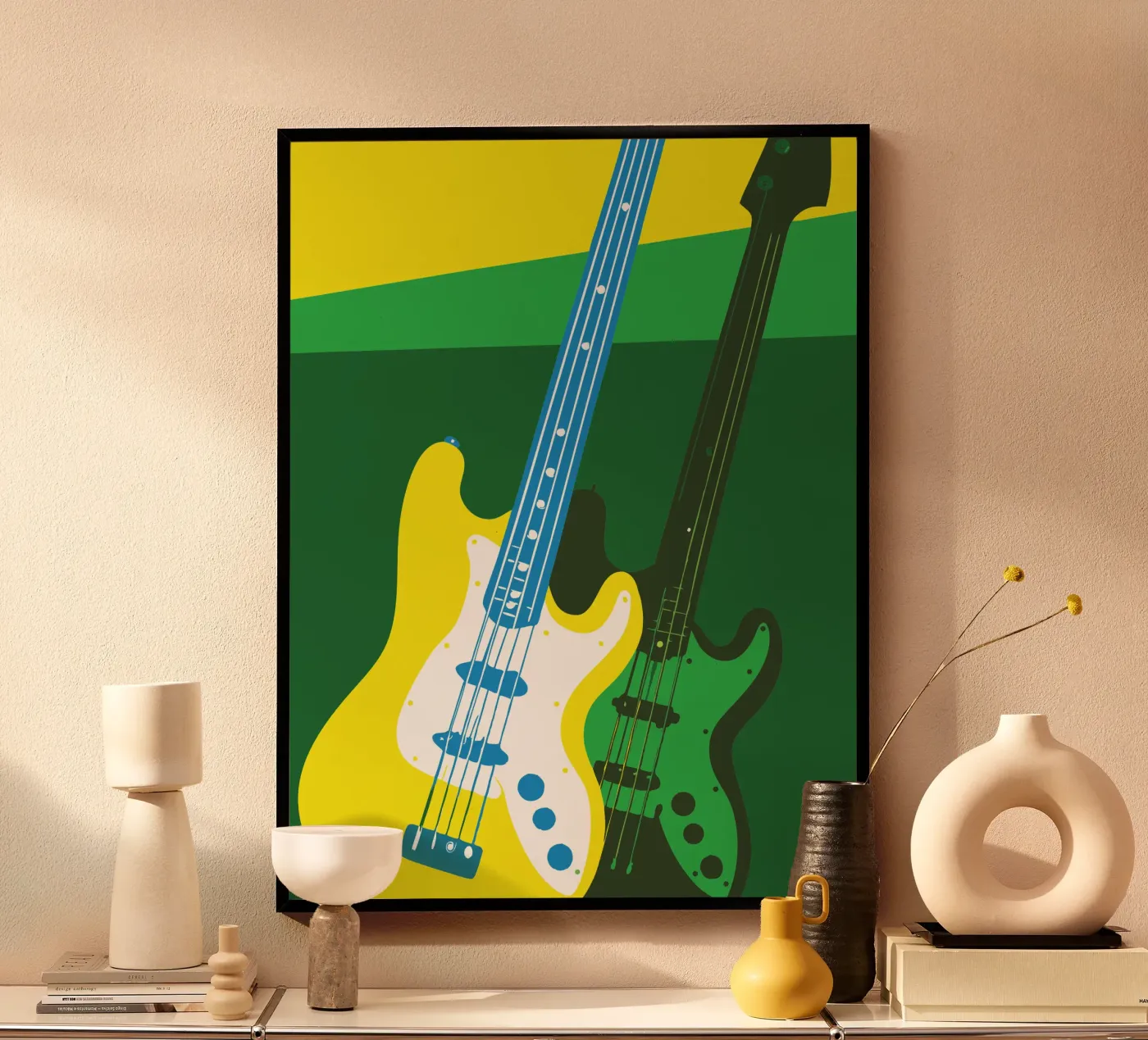 Two Guitars poster van MUSIC EDITION
