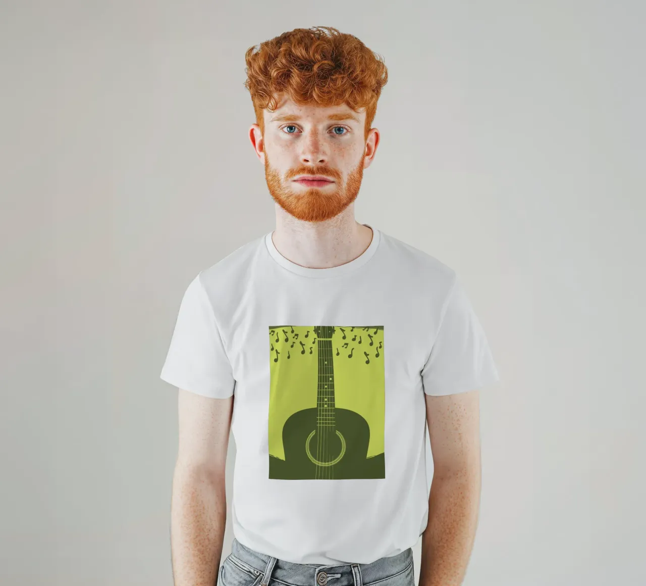 Acoustic Guitar t-shirt by MUSIC EDITION