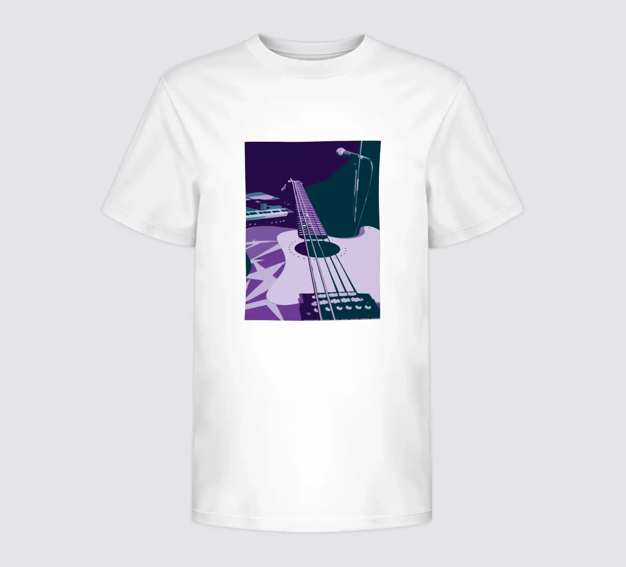 Guitar Details kids t-shirt by MUSIC EDITION