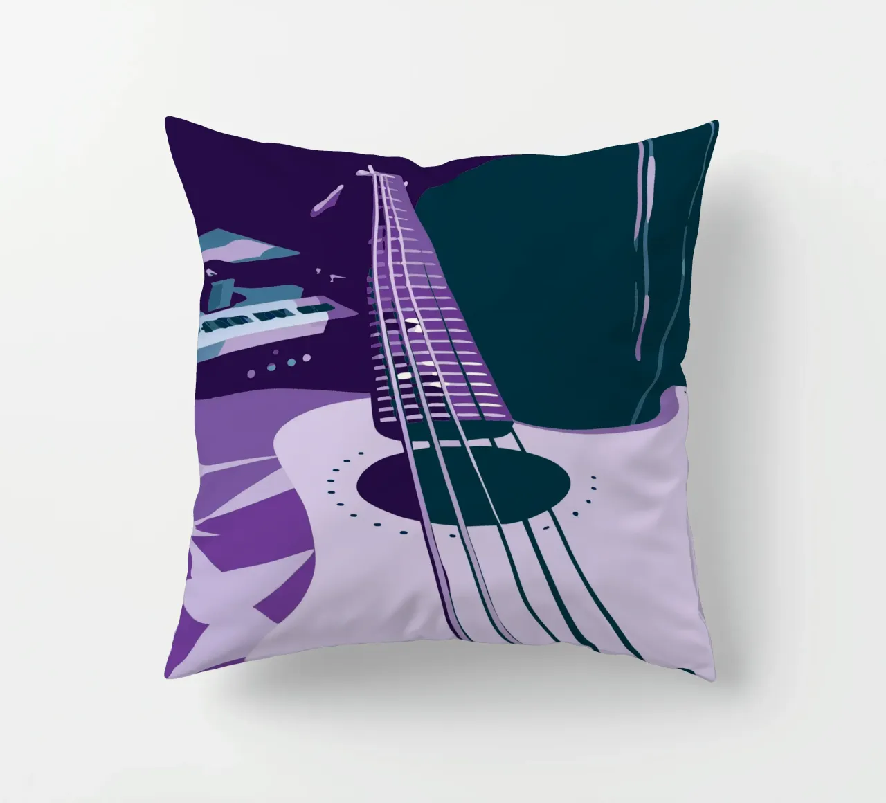 Gitaar details kussen van MUSIC EDITION