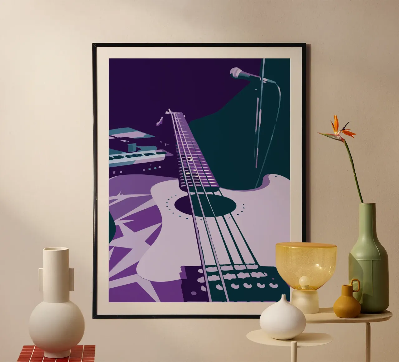 Guitar Details poster by MUSIC EDITION