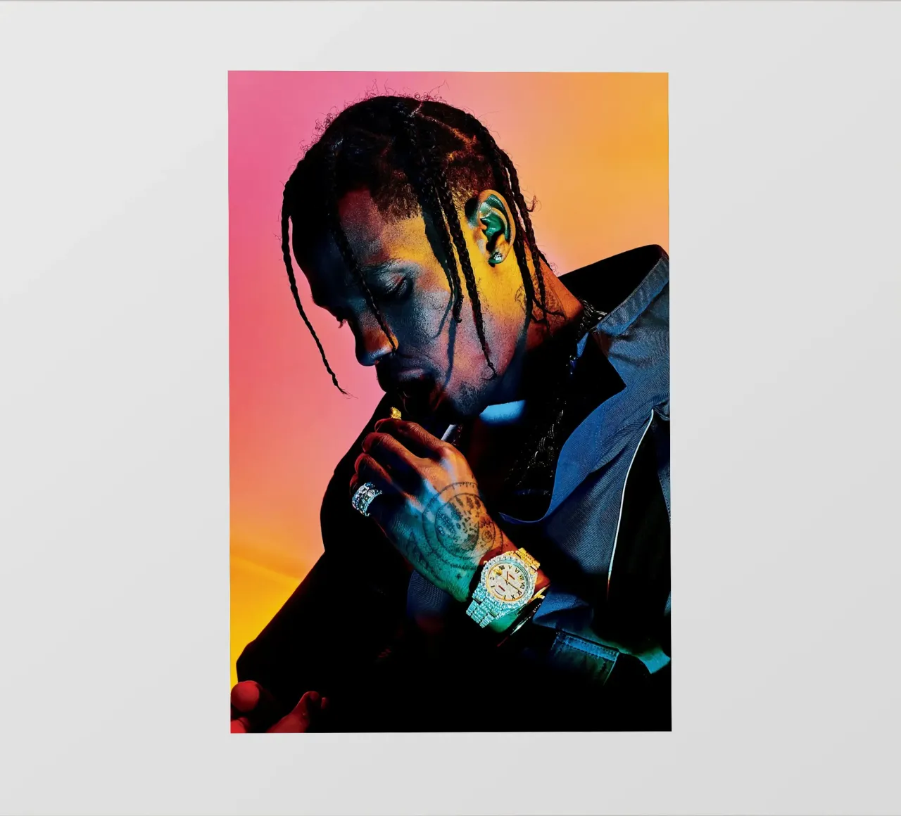 Travis Scott #1 telo in pvc da Music Clan