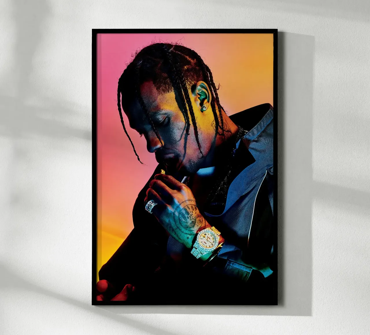 Travis Scott #1 carta hahnemühle da Music Clan