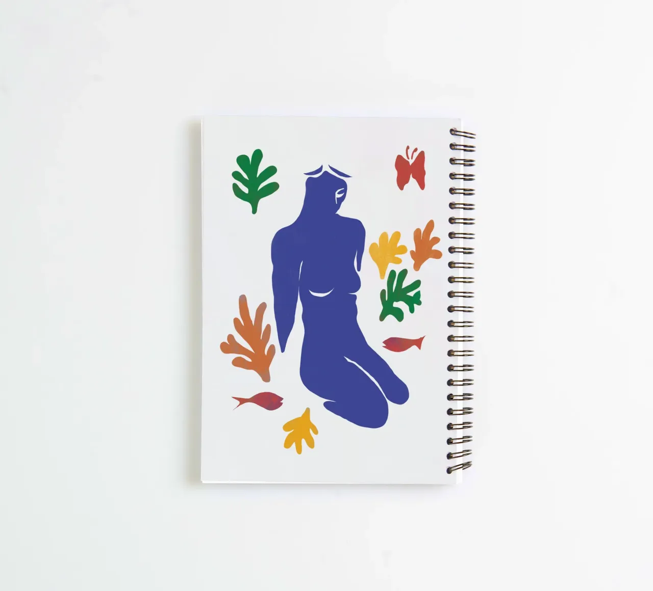 Entouré de corail carnet à spirale de Little Dean