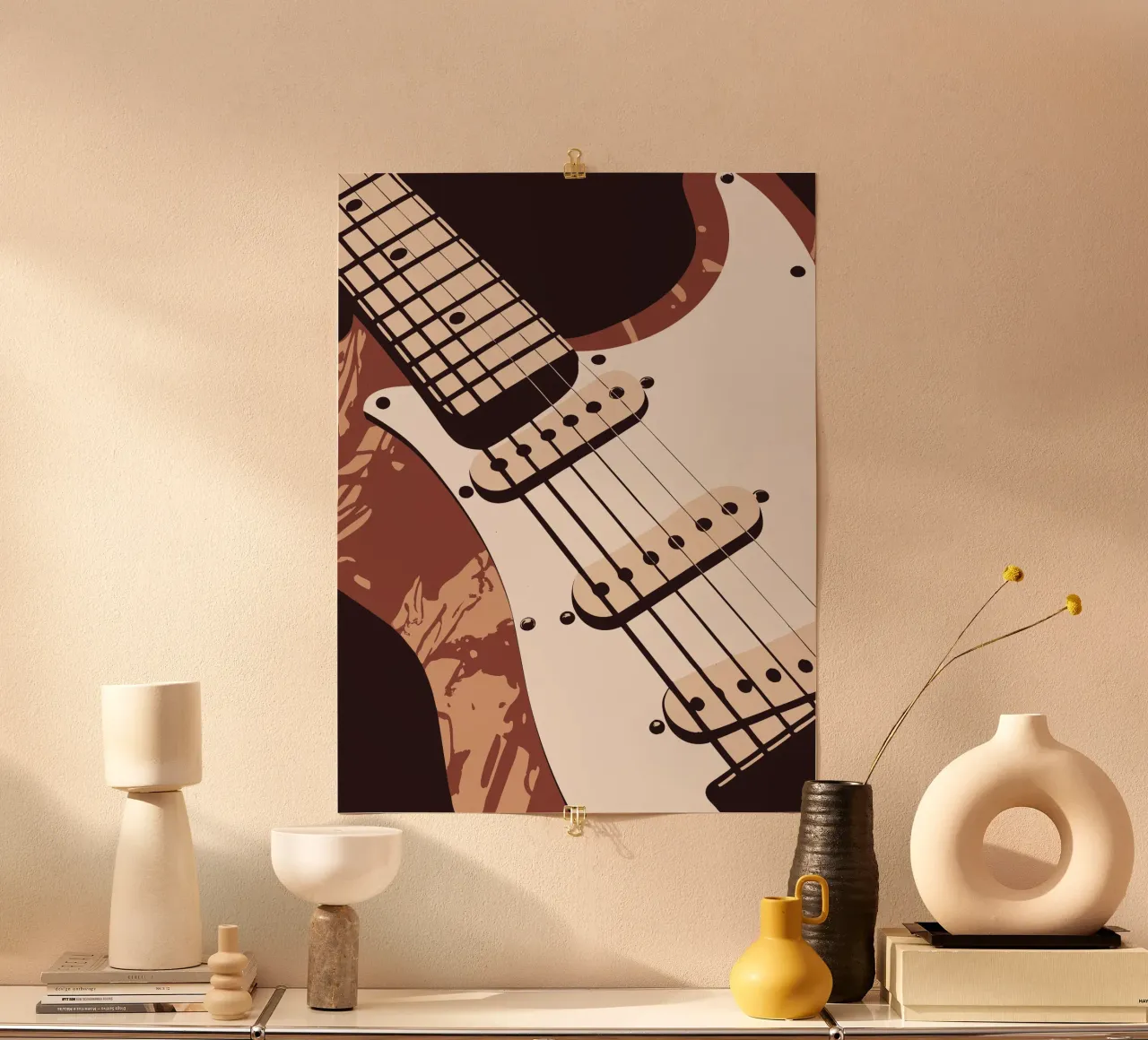 Guitar Details poster by MUSIC EDITION