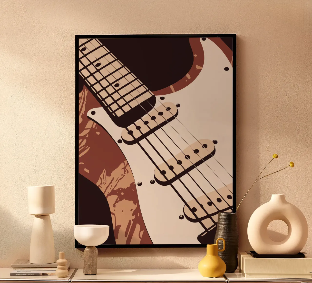 Guitar Details poster by MUSIC EDITION