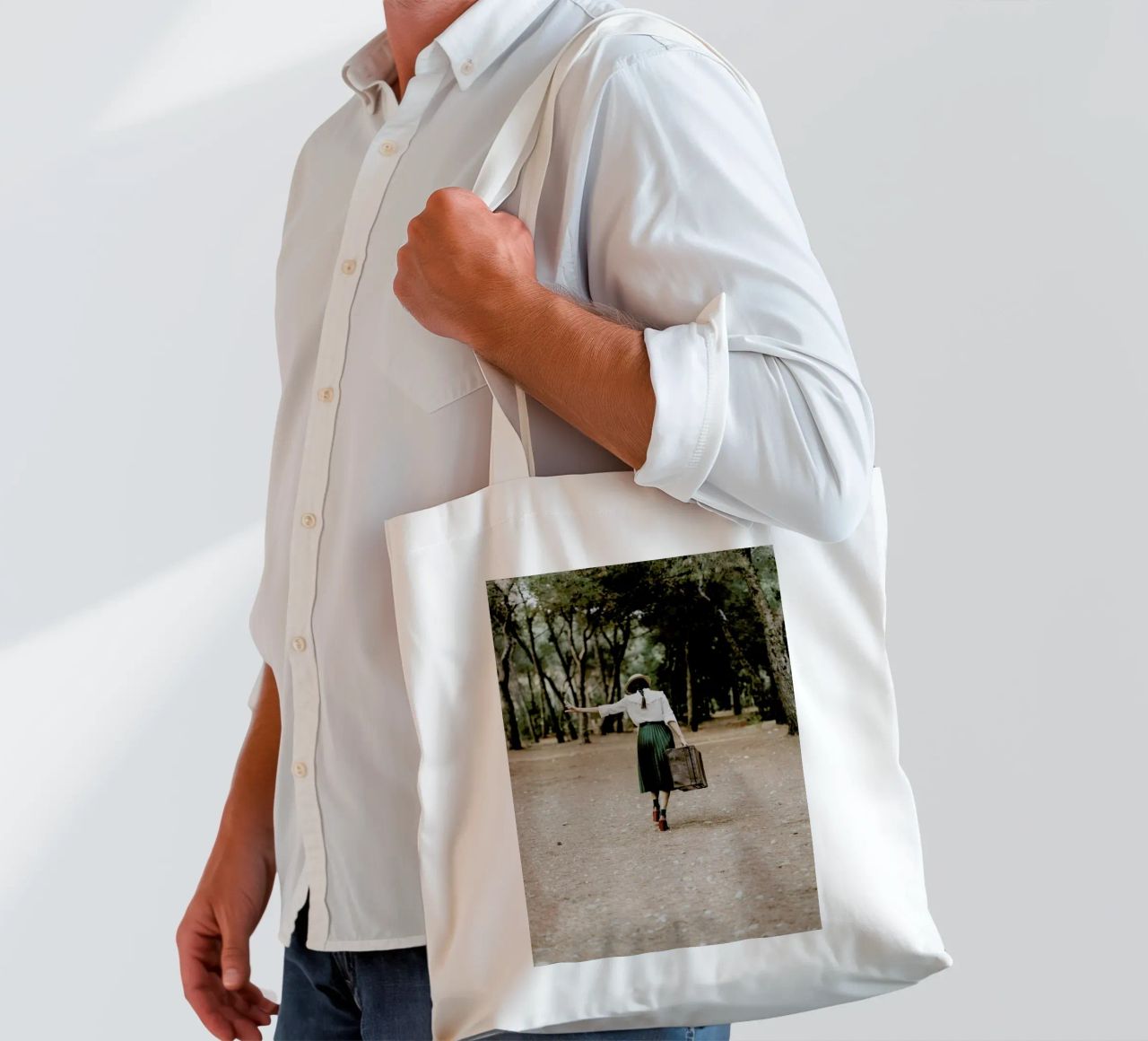 Follow the Road tote bag by Runway Collective