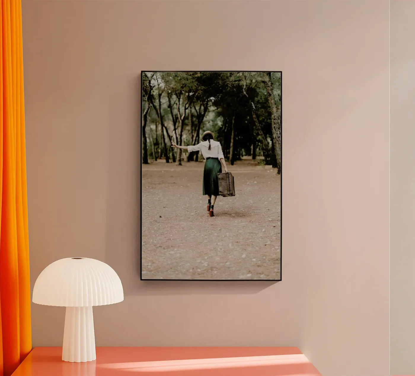 Follow the Road plexiglass da Runway Collective