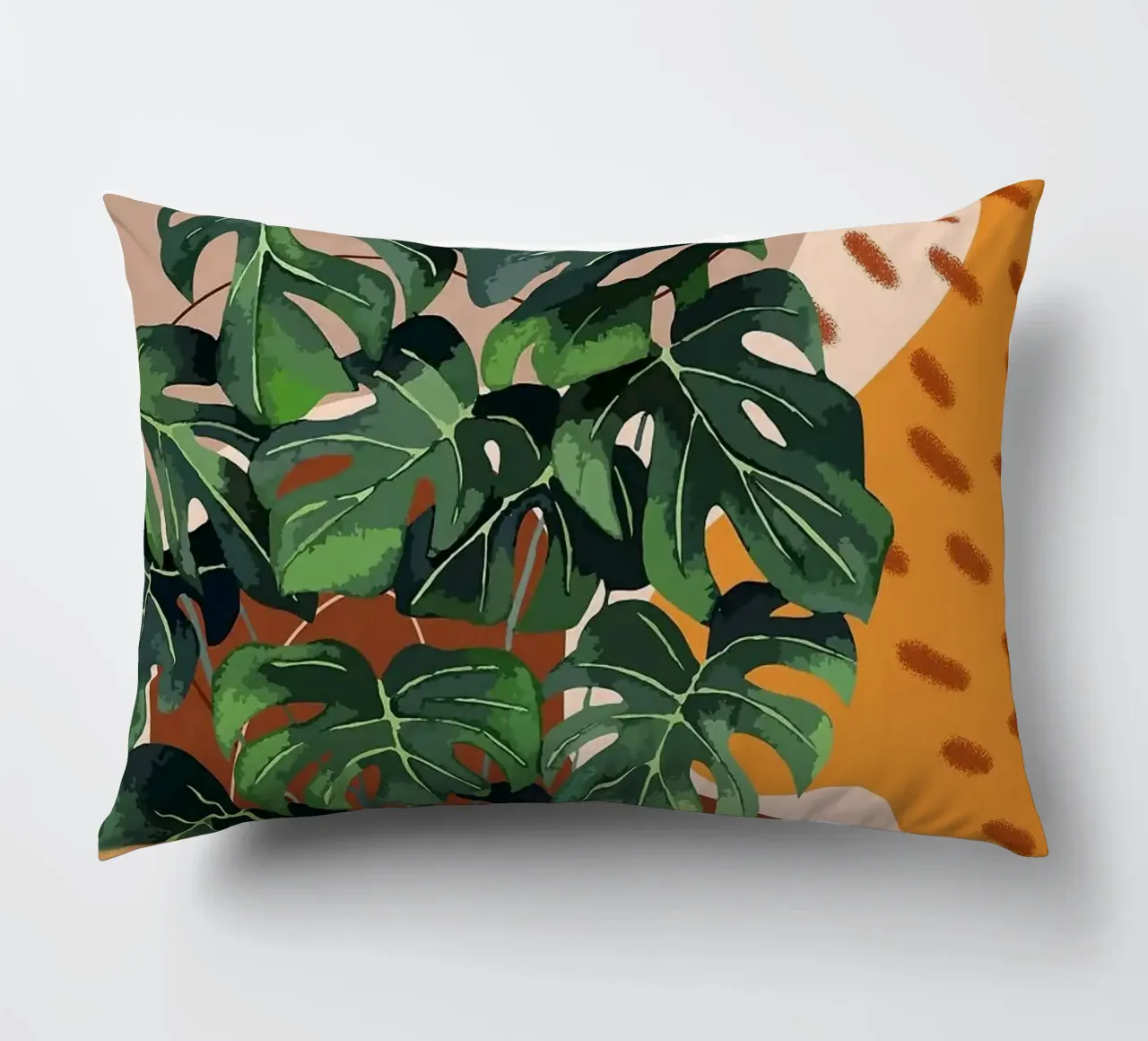 Abstract Botanical Art decorative cushion by Abstract Botanical Art