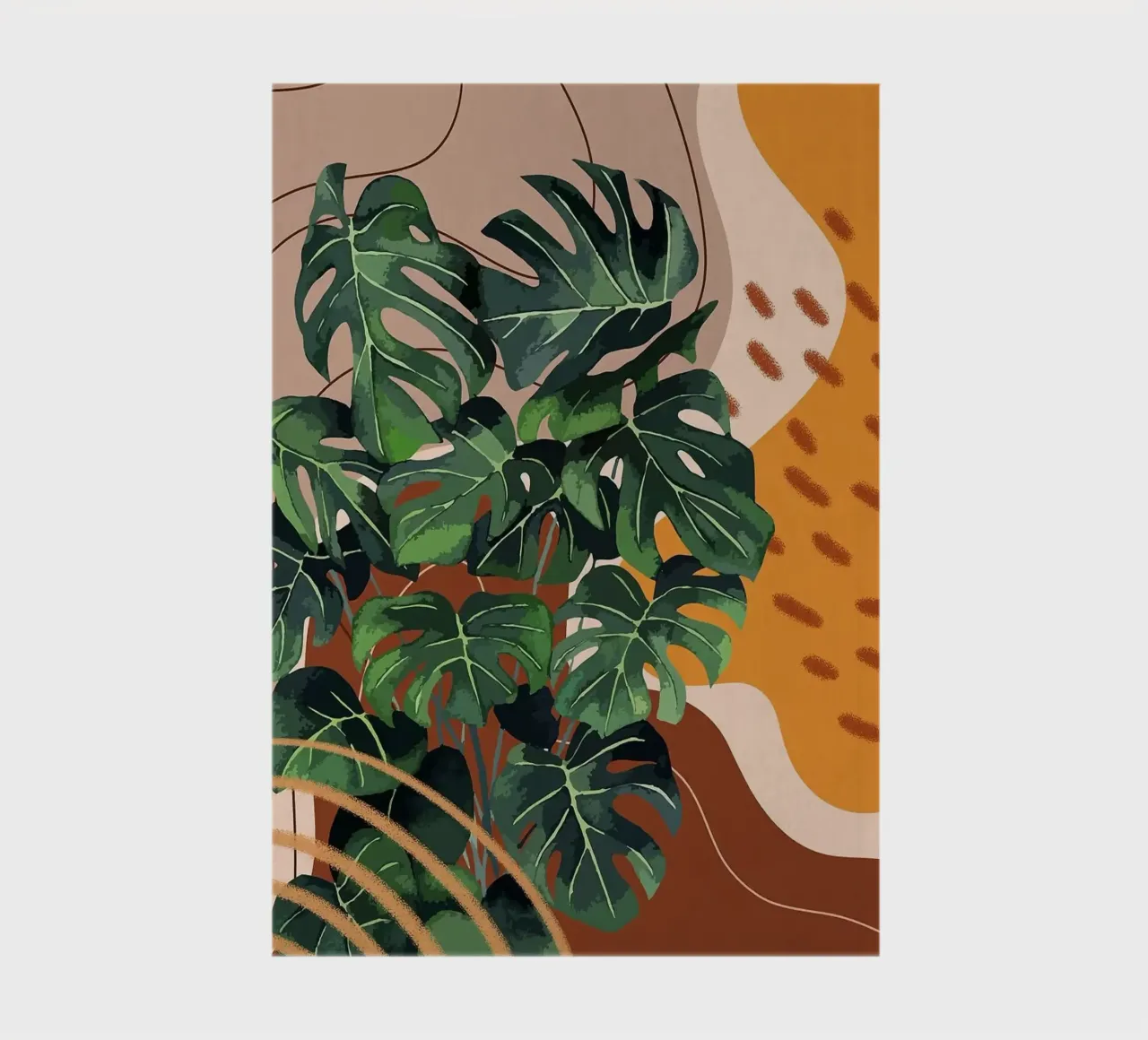 Abstract Botanical Art notebook by Abstract Botanical Art