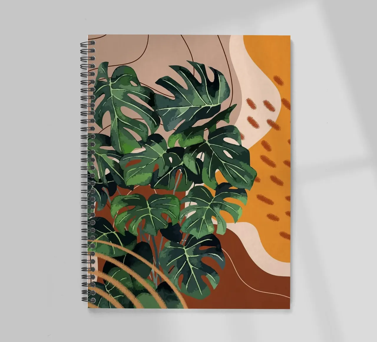 Abstract Botanical Art spiral notebook by Abstract Botanical Art