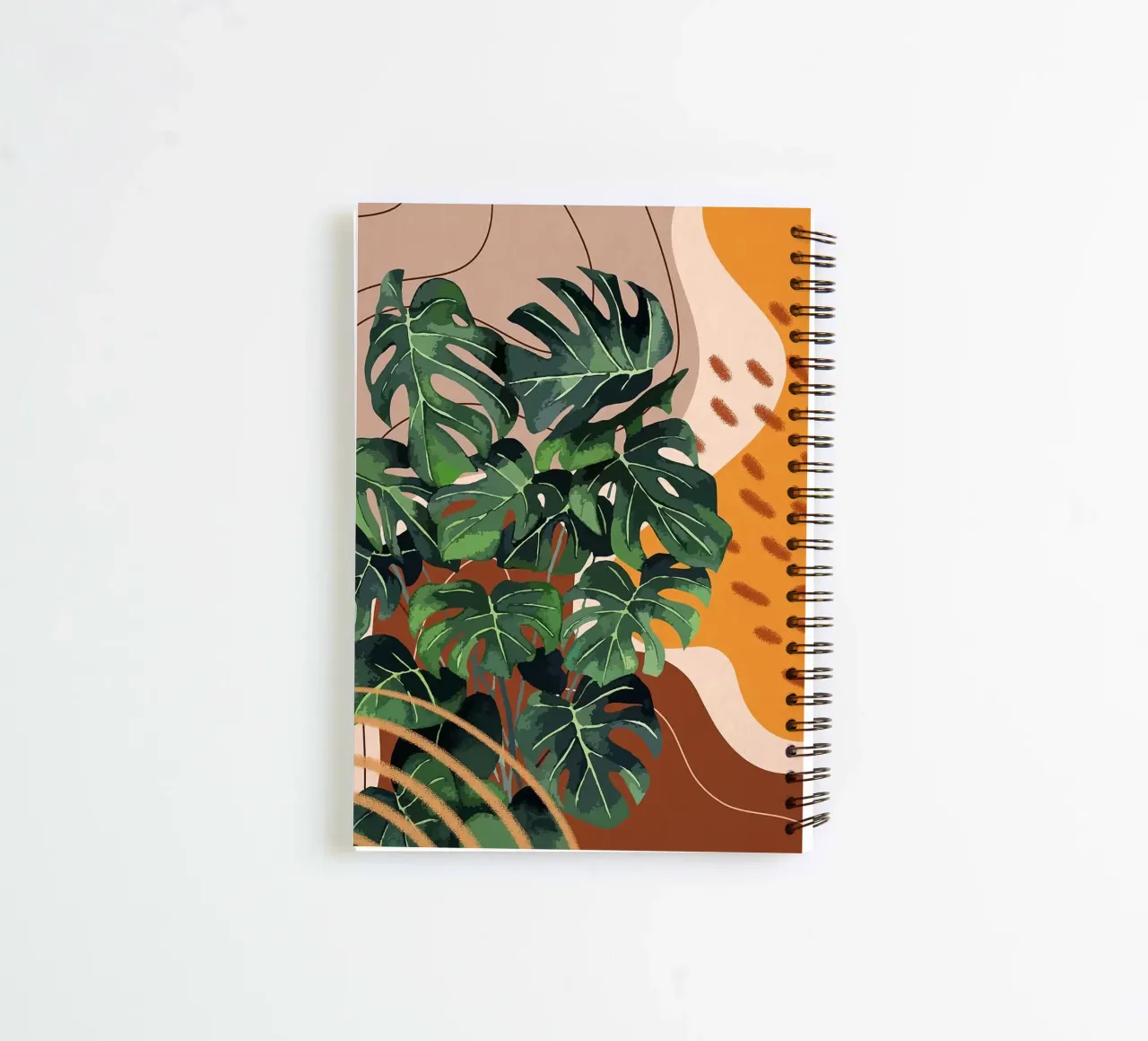Abstract Botanical Art spiral notebook by Abstract Botanical Art