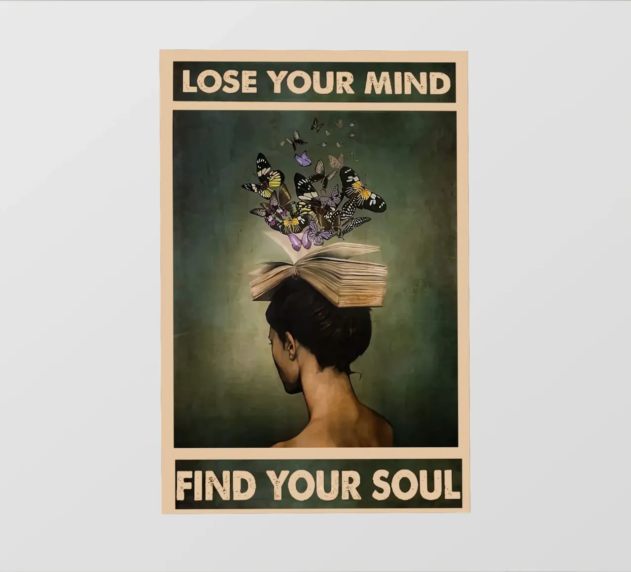 Shepard fairey Lose your mind find your soul pvc cover by American Poster