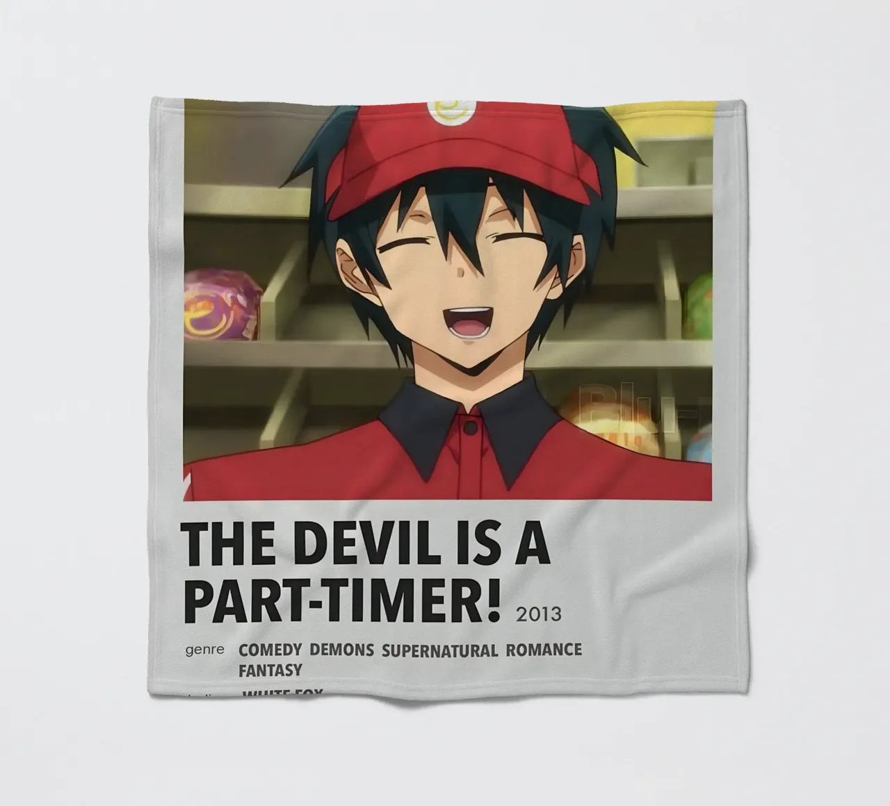 THE DEVIL IS A PART-TIMER! 2013 coperta in pile da Totoya
