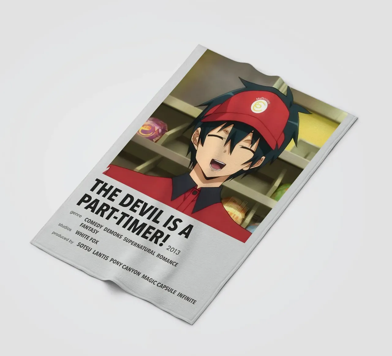 THE DEVIL IS A PART-TIMER! 2013 coperta in pile da Totoya