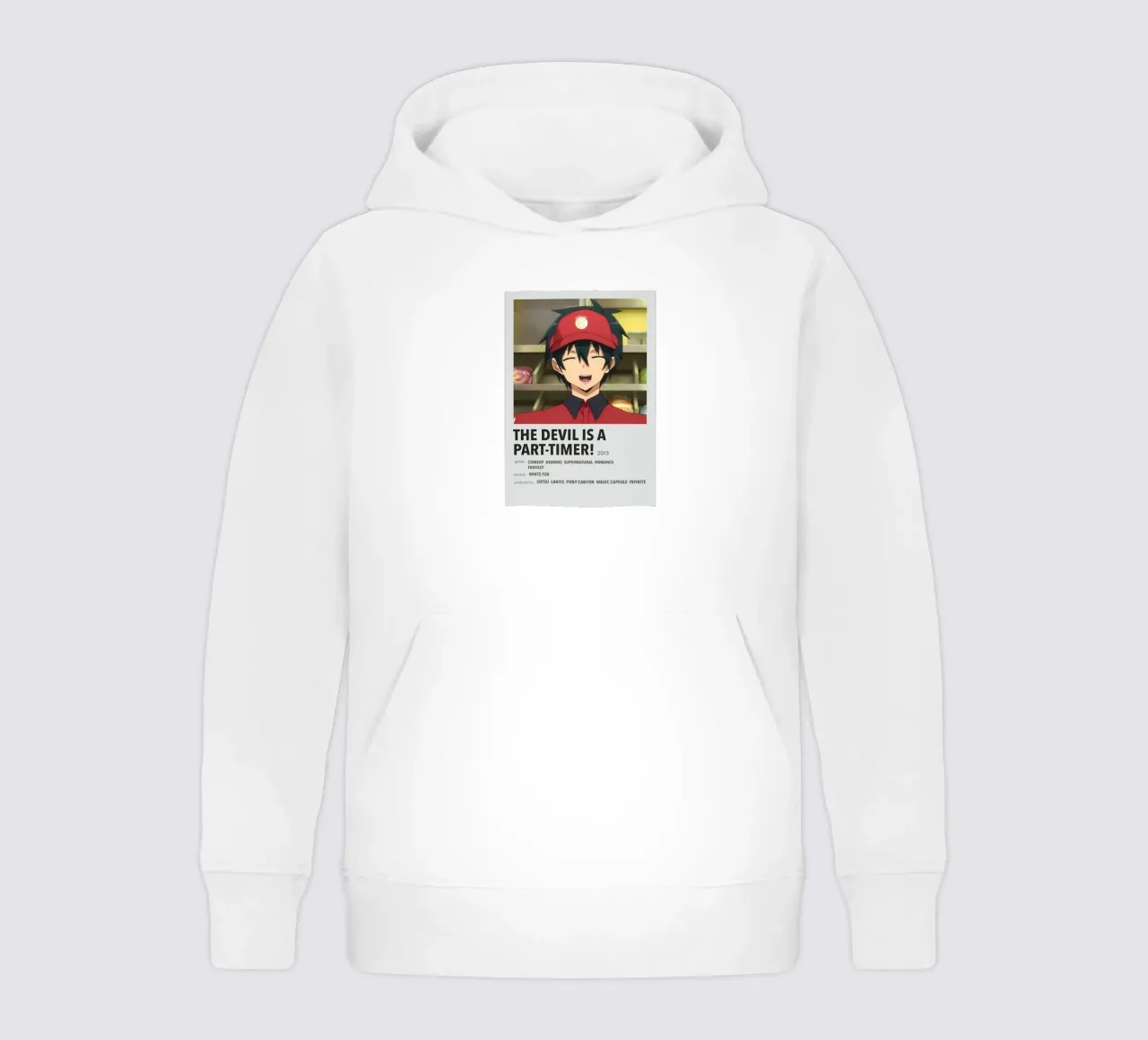 THE DEVIL IS A PART-TIMER! 2013 felpa bambino con cappuccio da Totoya