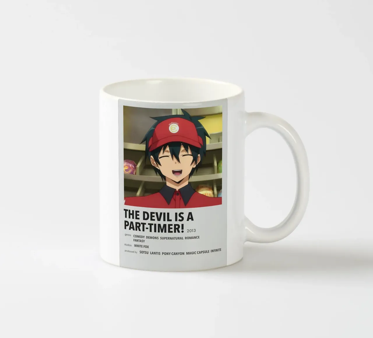 THE DEVIL IS A PART-TIMER! 2013 tazza in ceramica da Totoya
