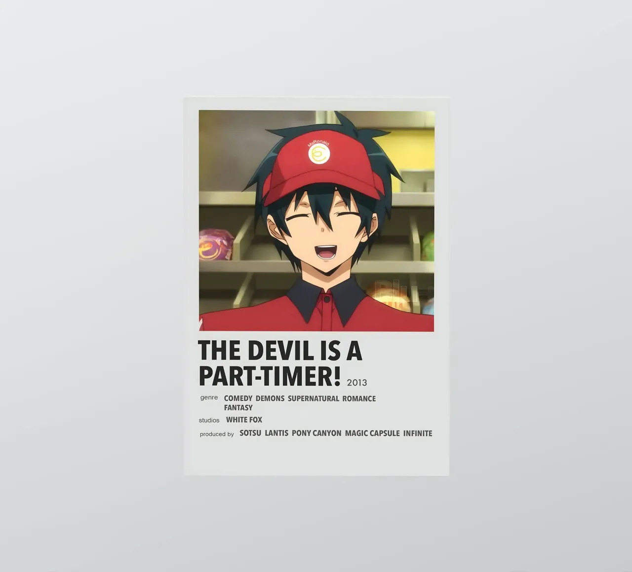 THE DEVIL IS A PART-TIMER! 2013 adesivo da Totoya