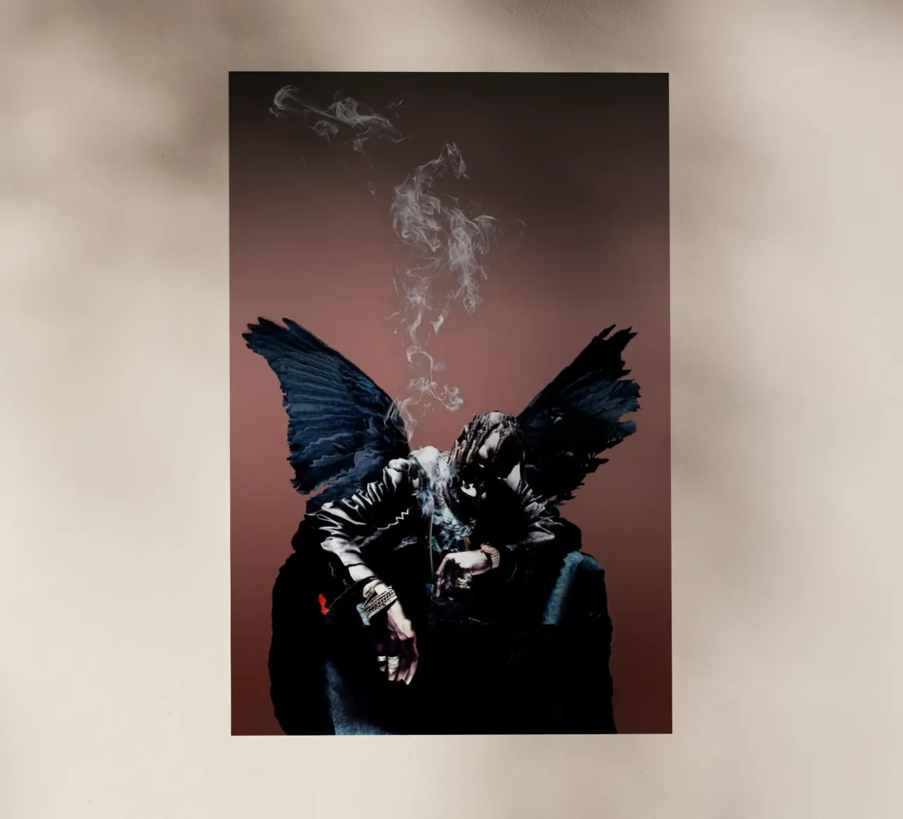 Travis Scott #5 pellicola backlit da Music Clan