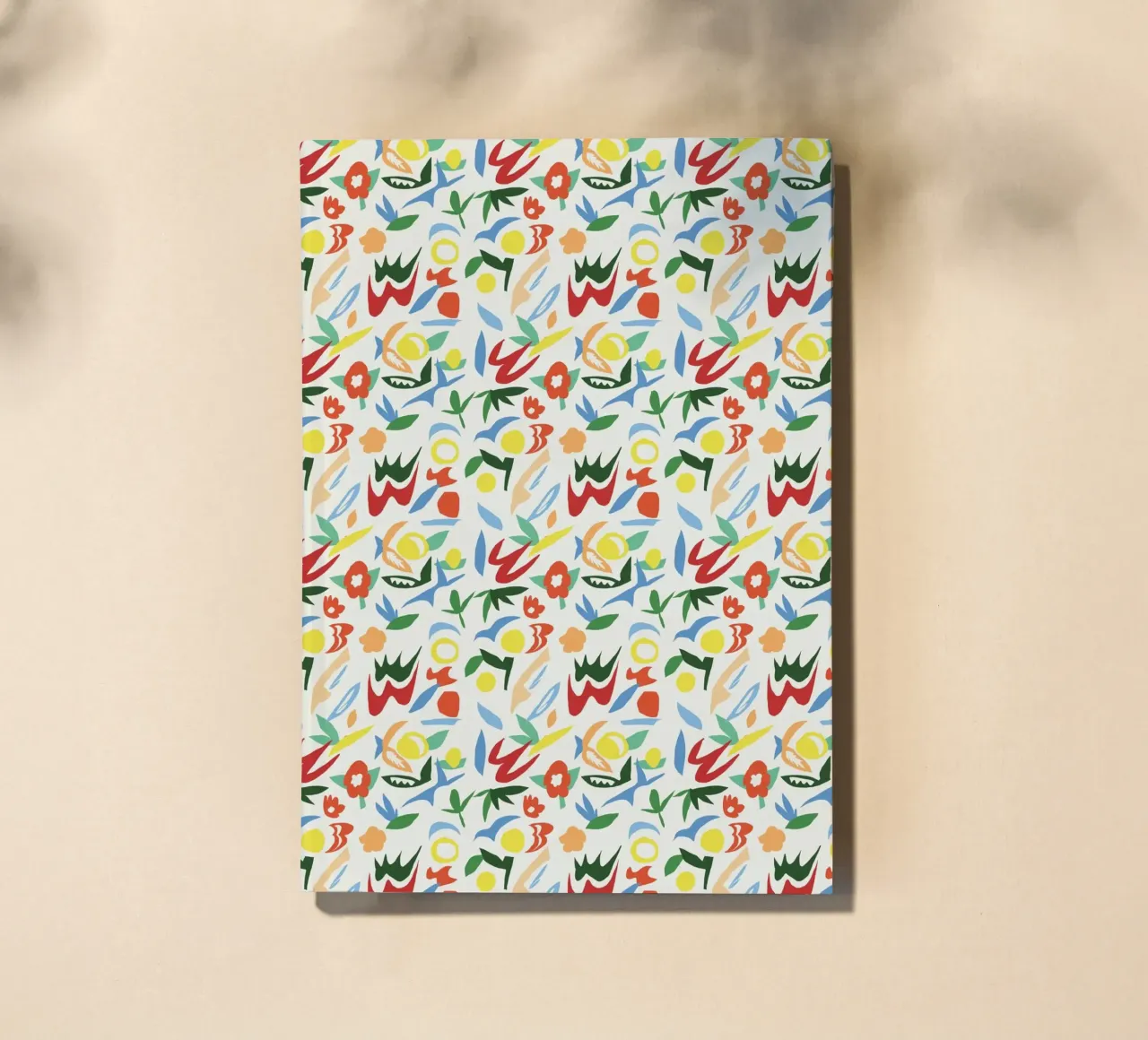 Cut out floral pattern notebook by Little Dean
