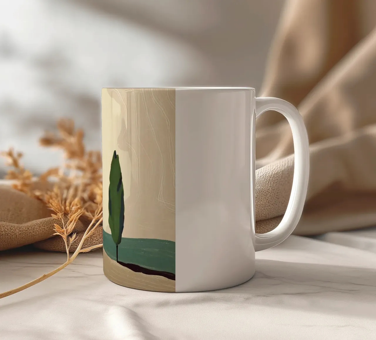 Paese tranquillo tazza in ceramica da Little Dean