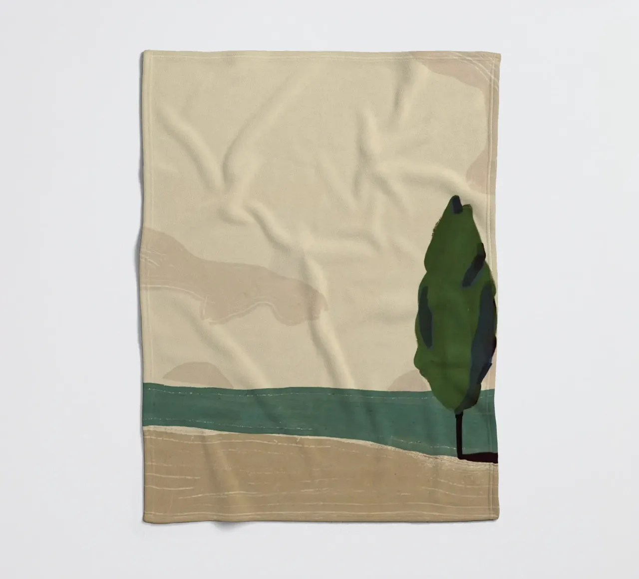 Paese tranquillo coperta in pile da Little Dean