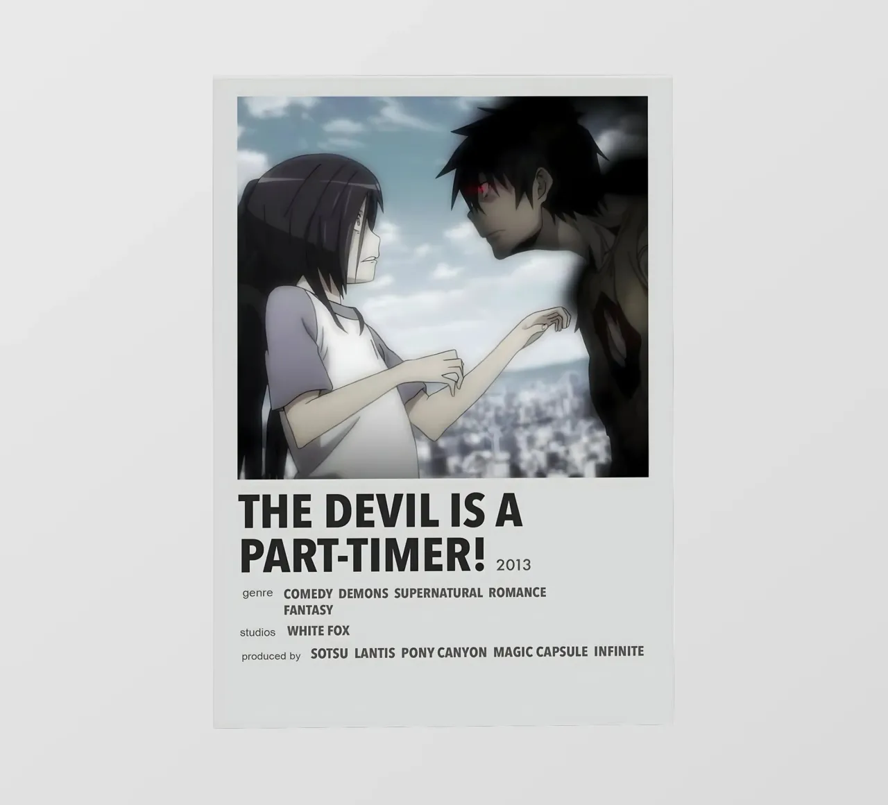 THE DEVIL IS A PART-TIMER!  2013 papel para pared de Totoya