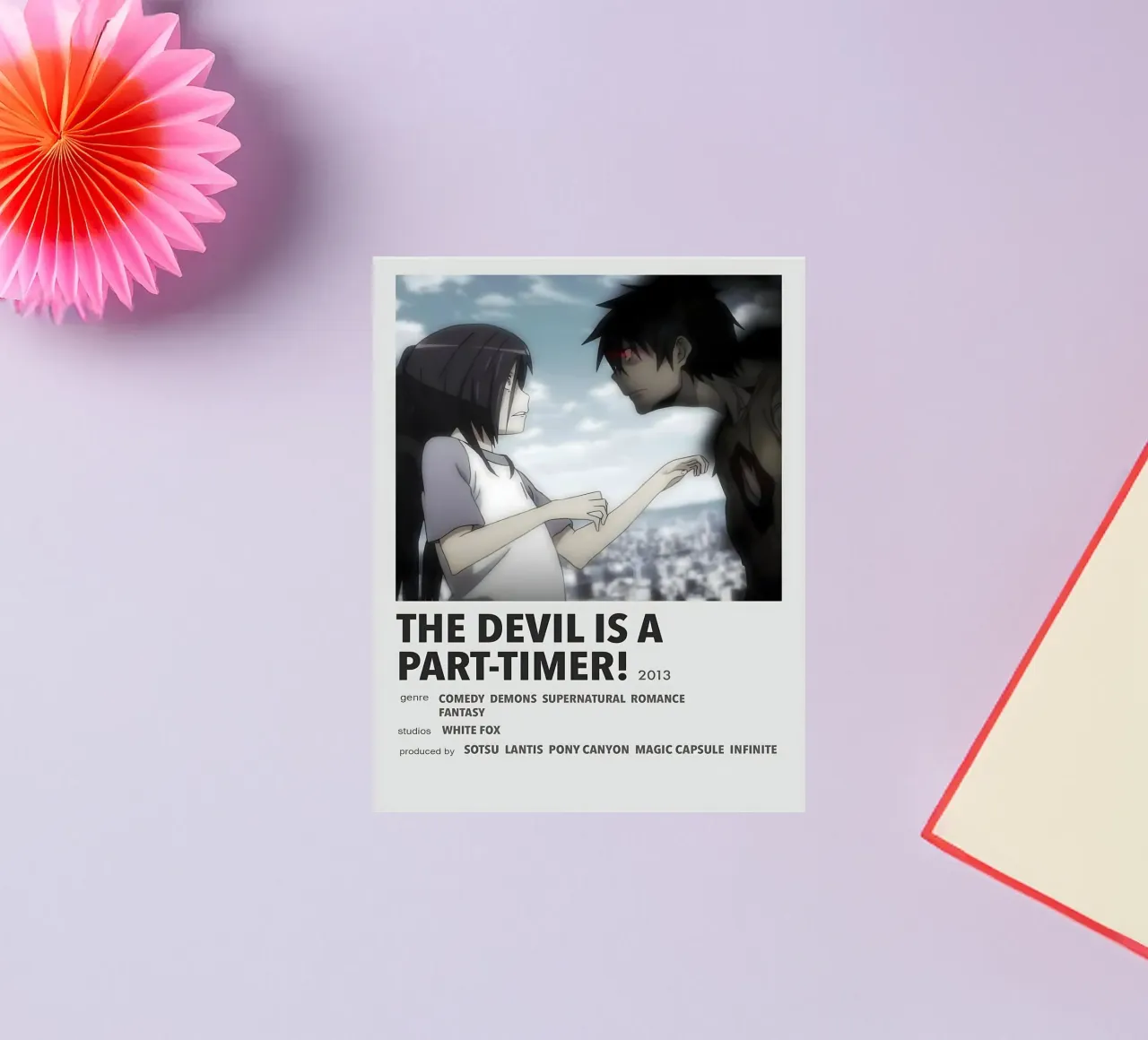 THE DEVIL IS A PART-TIMER!  2013 adesivo da Totoya