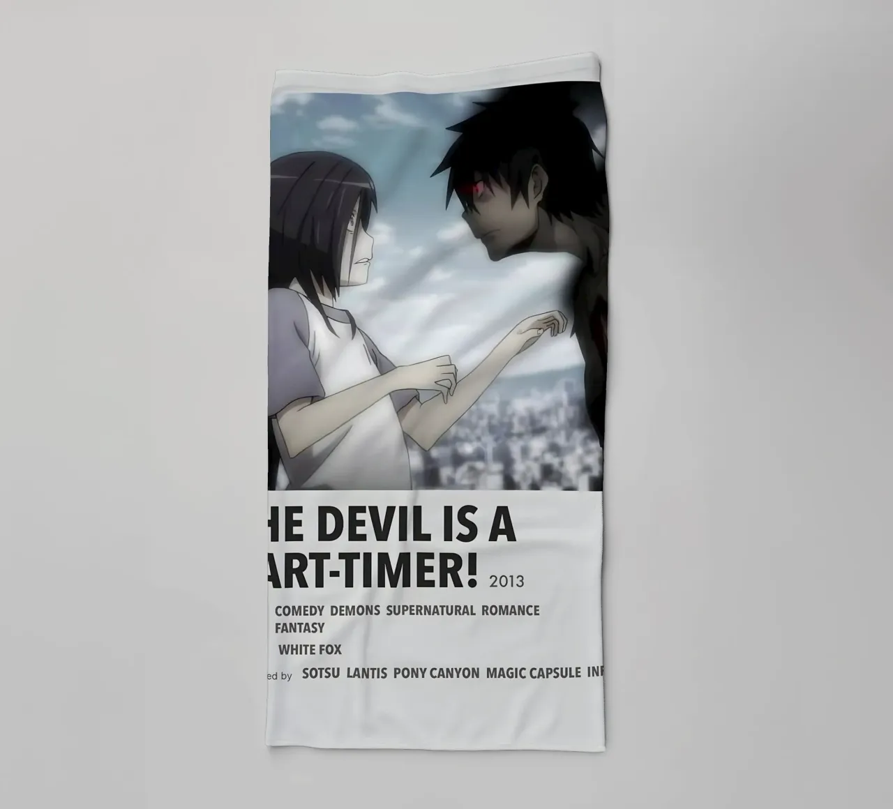 THE DEVIL IS A PART-TIMER!  2013 asciugamano da bagno da Totoya