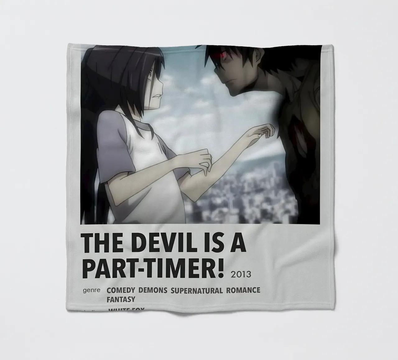 THE DEVIL IS A PART-TIMER!  2013 coperta in pile da Totoya
