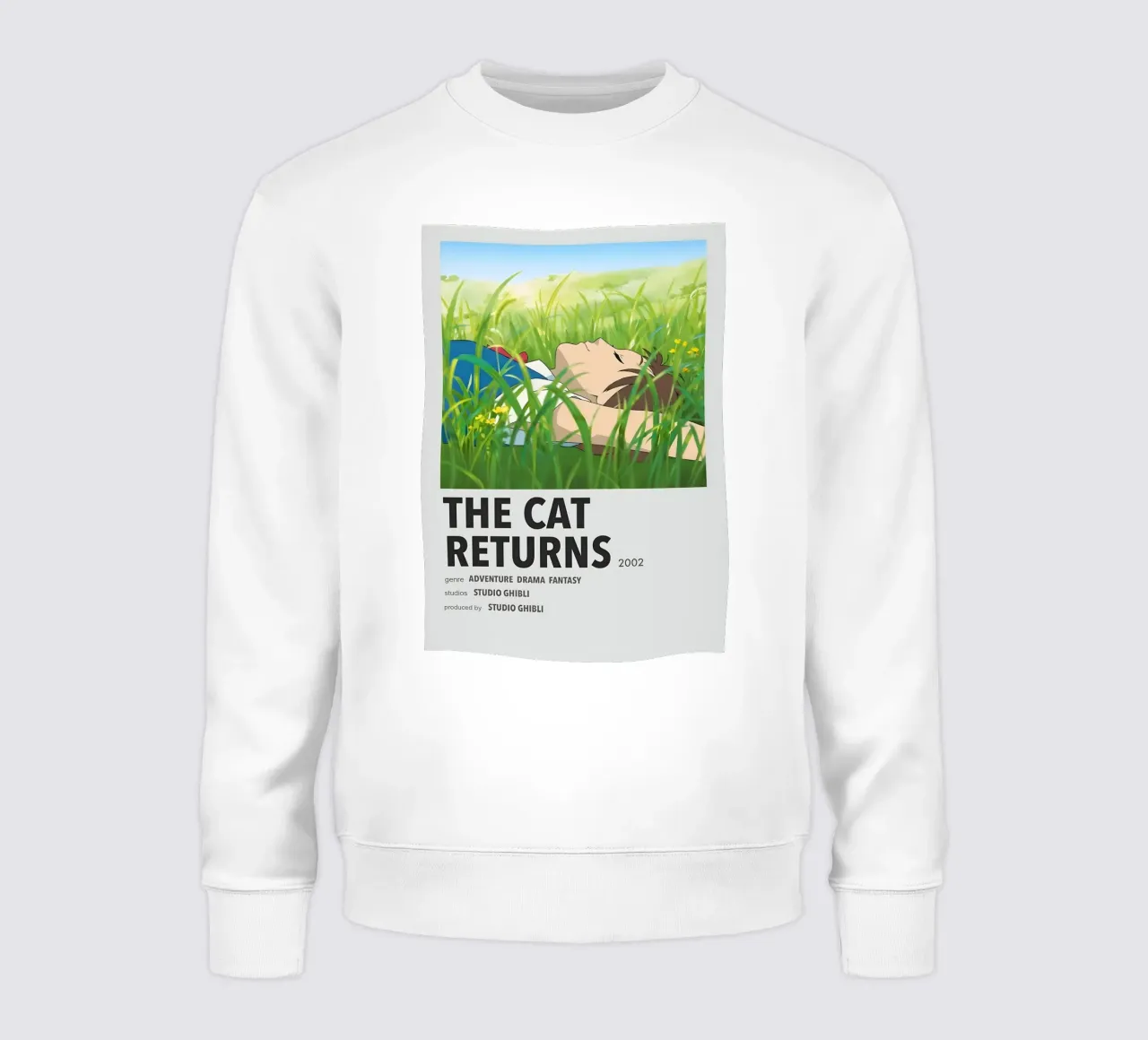 THE CAT RETURNS  2002 felpa da Totoya