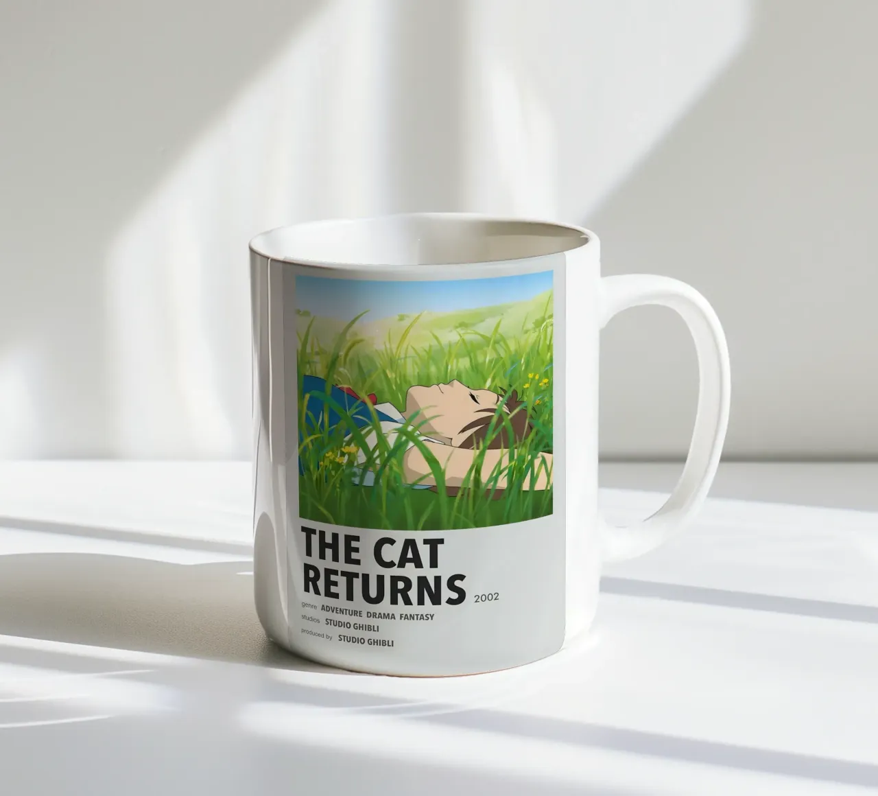 THE CAT RETURNS  2002 tazza in ceramica da Totoya