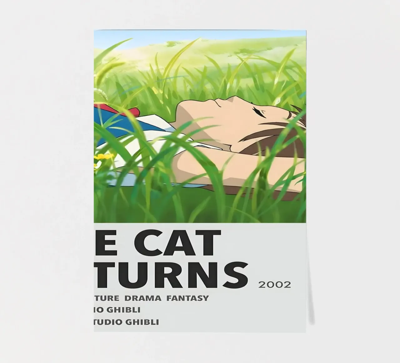 THE CAT RETURNS  2002 foglio adesivo da Totoya