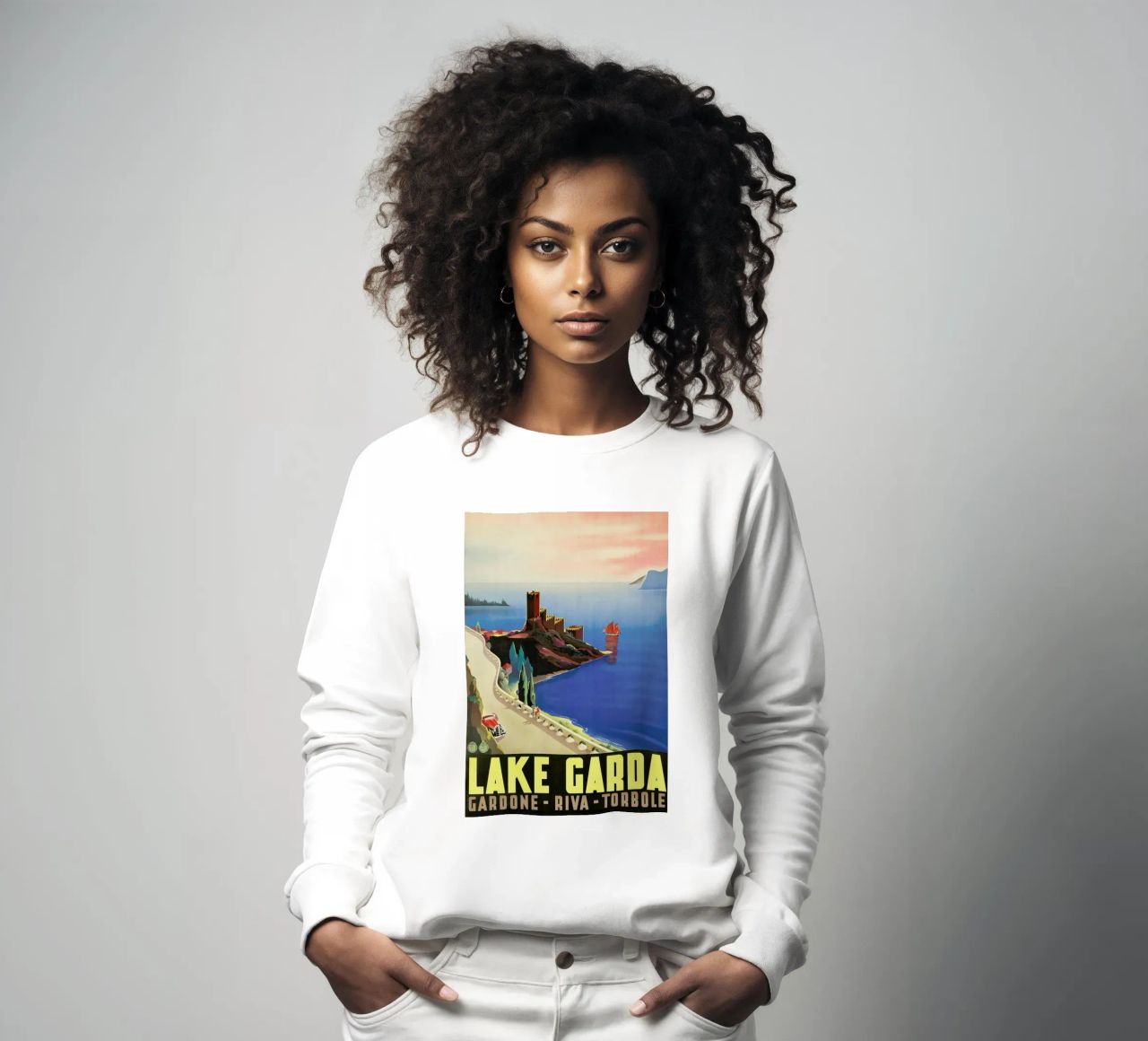 Lake Garda Sweatshirt von ARTOTHEK