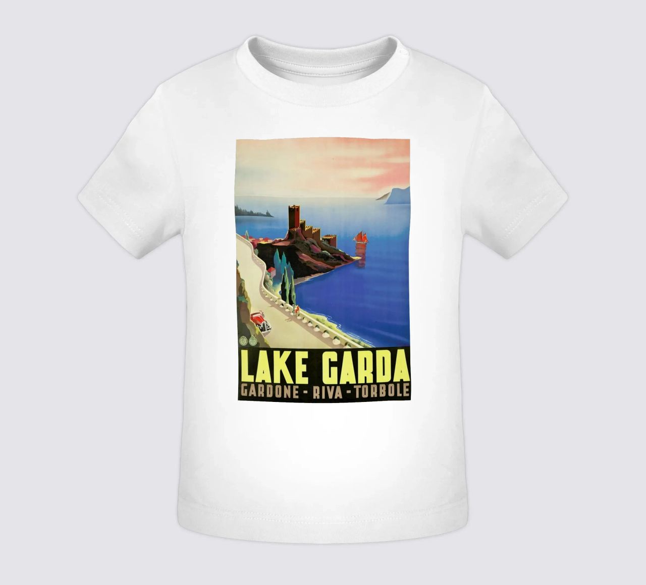 Lake Garda Baby T-Shirt von ARTOTHEK