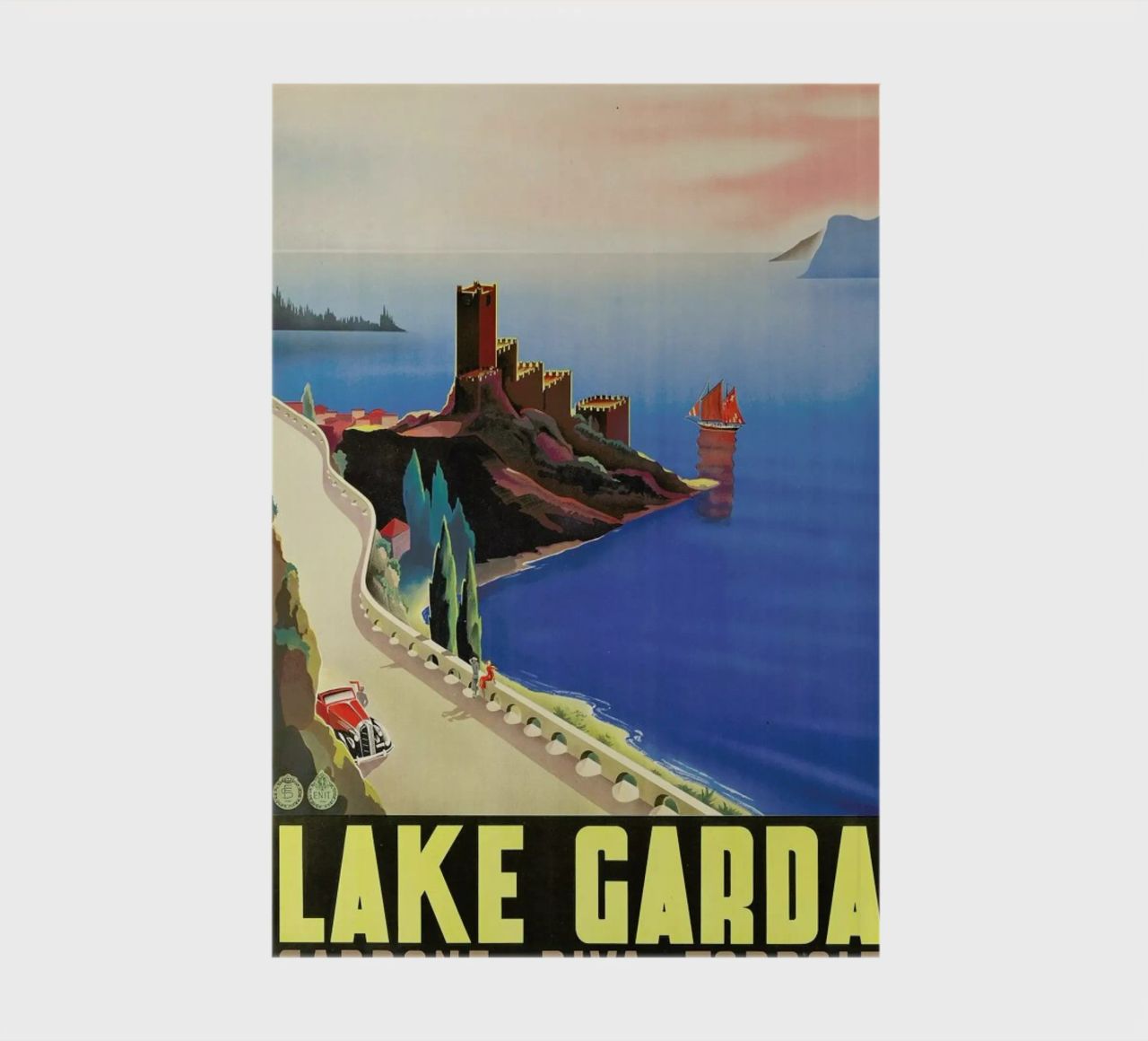 Lake Garda Notizbuch von ARTOTHEK