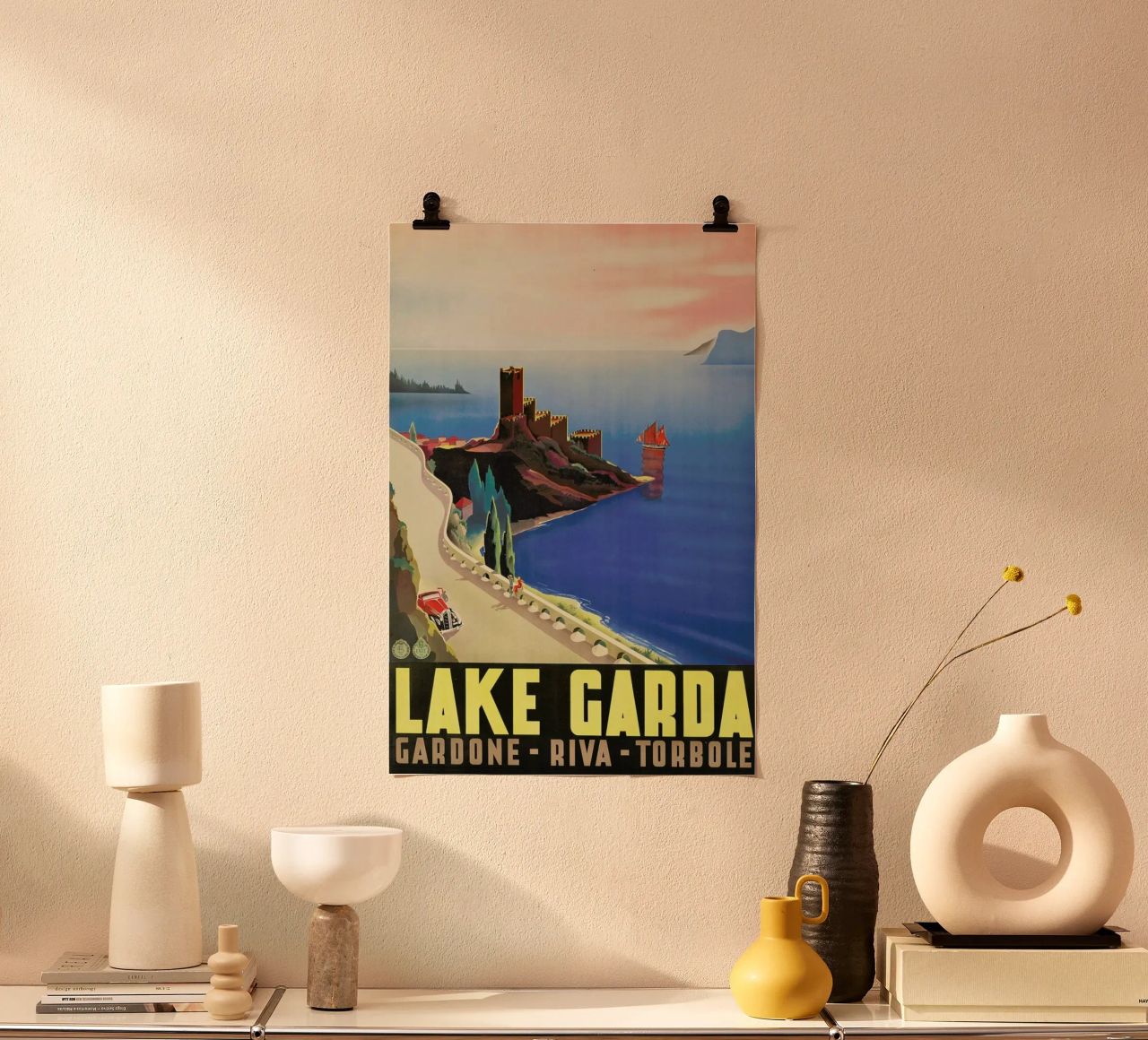Lake Garda Poster von ARTOTHEK