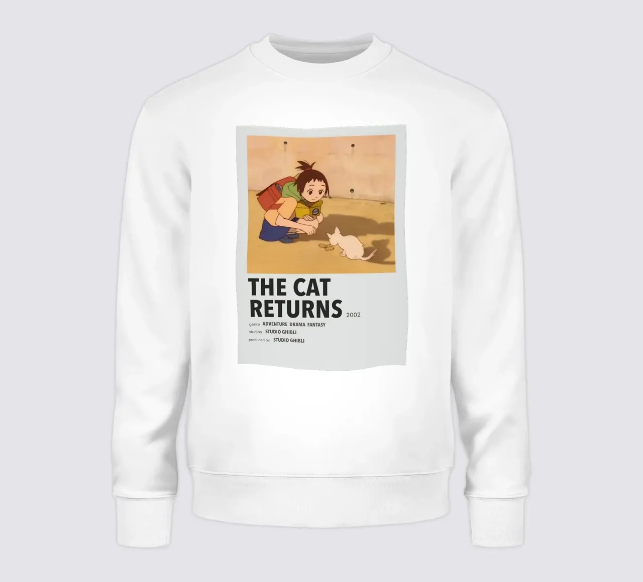THE CAT RETURNS  2002 felpa da Totoya
