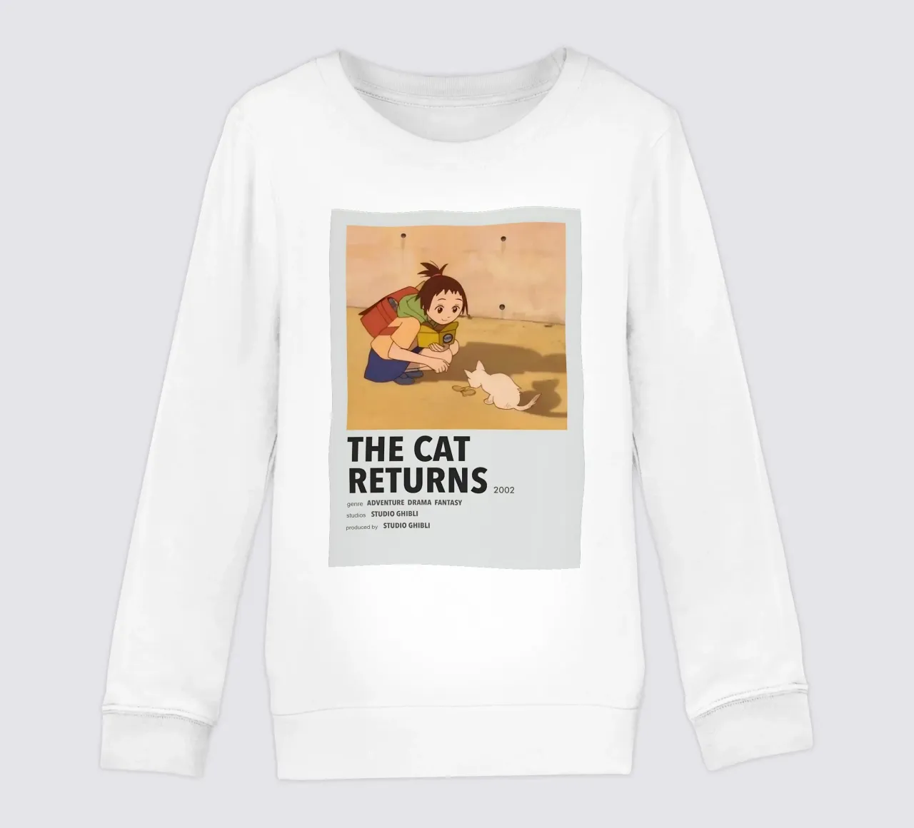 THE CAT RETURNS  2002 felpa bambino da Totoya