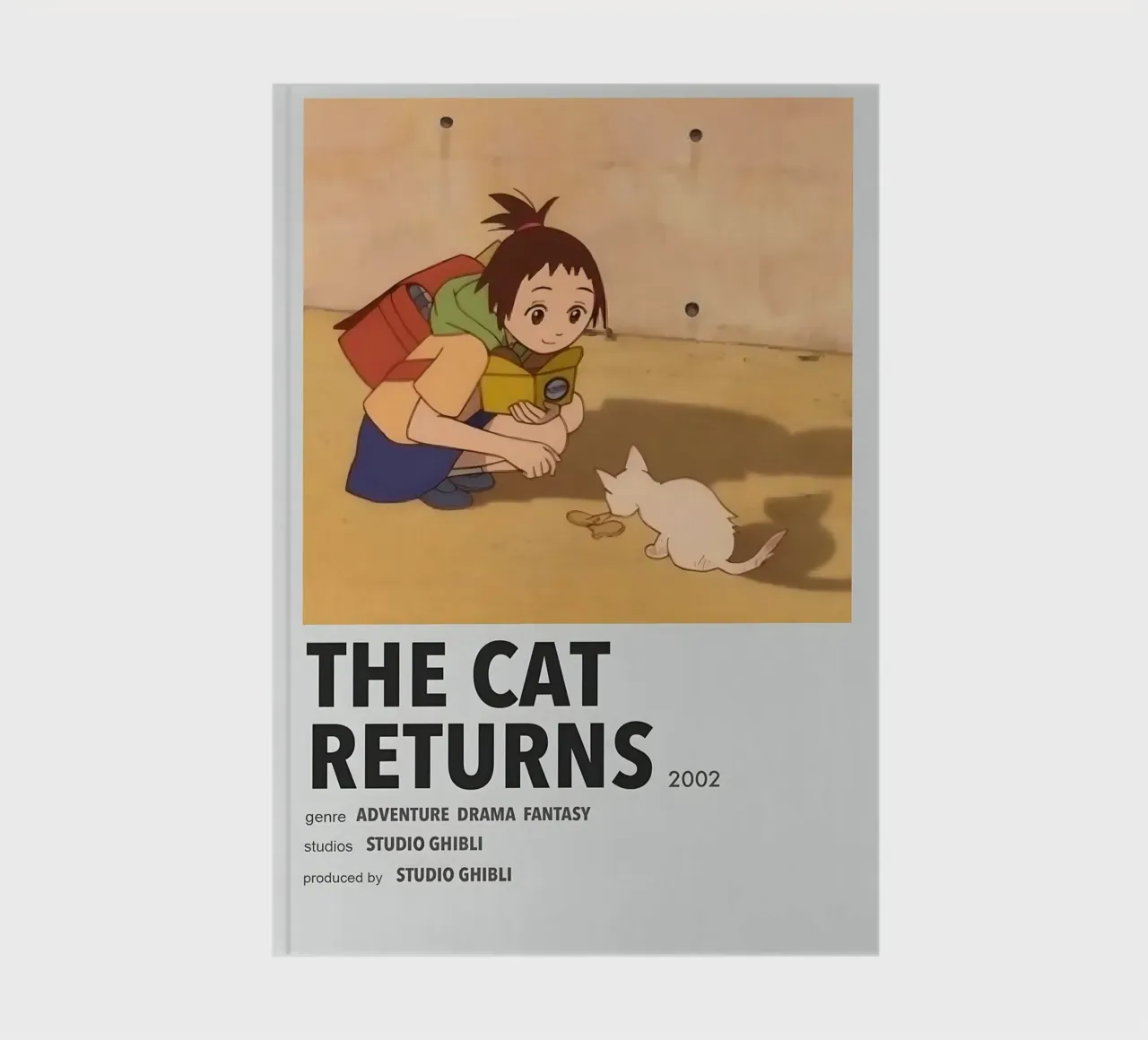 THE CAT RETURNS  2002 diario da Totoya