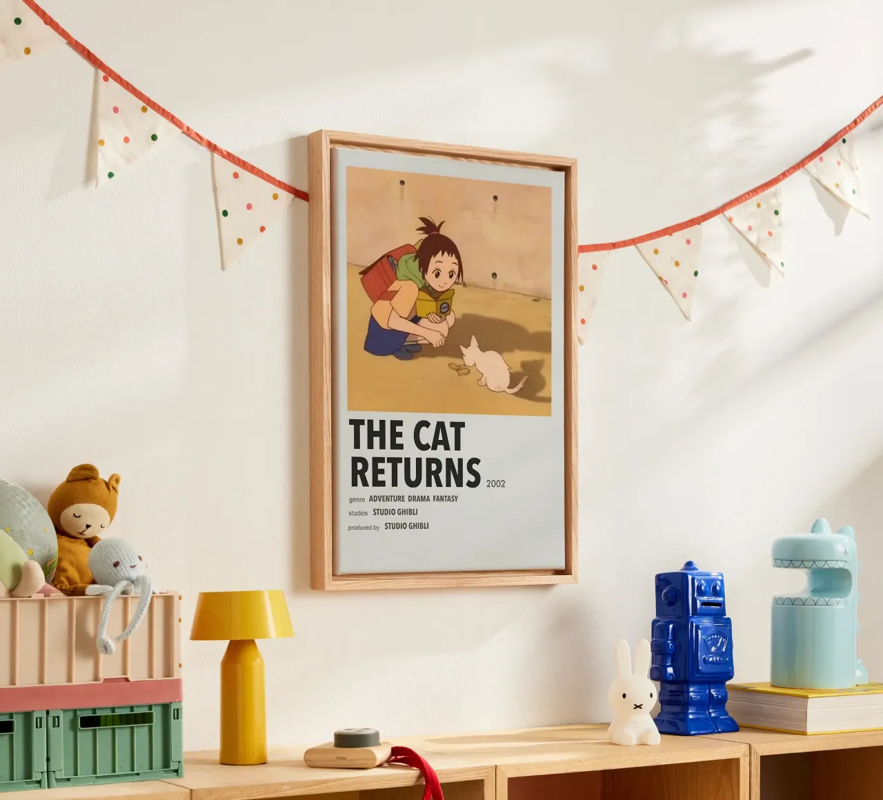 THE CAT RETURNS  2002 tela da Totoya