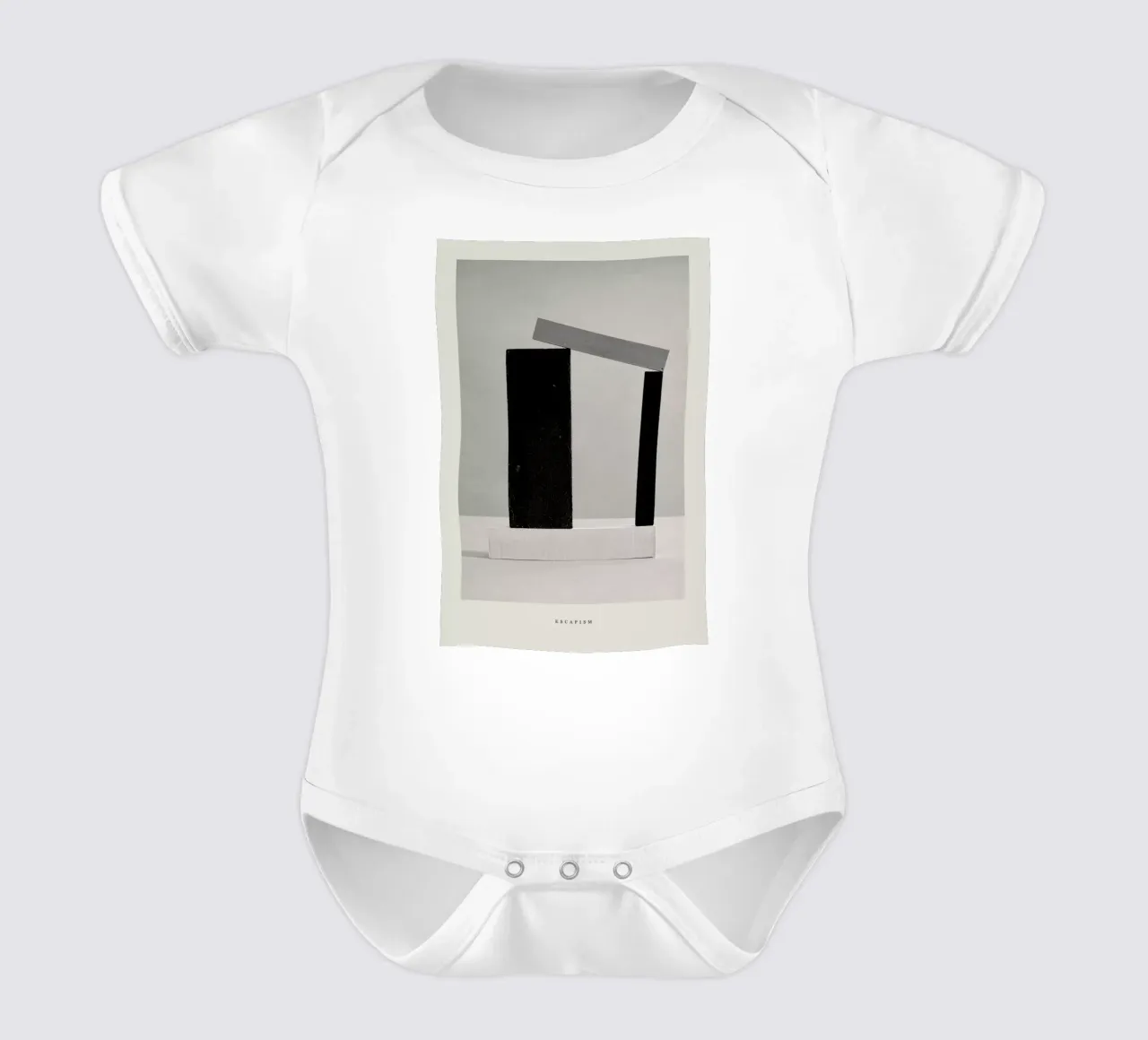 Escapism body neonato maniche corte da Graphite