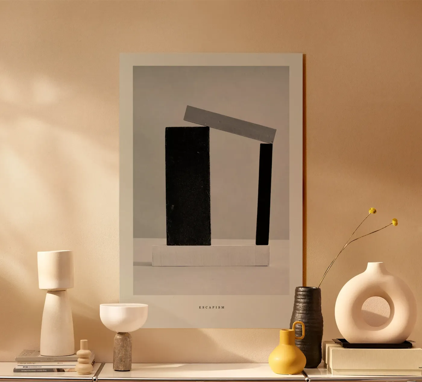 Escapism acrylic glass by Graphite