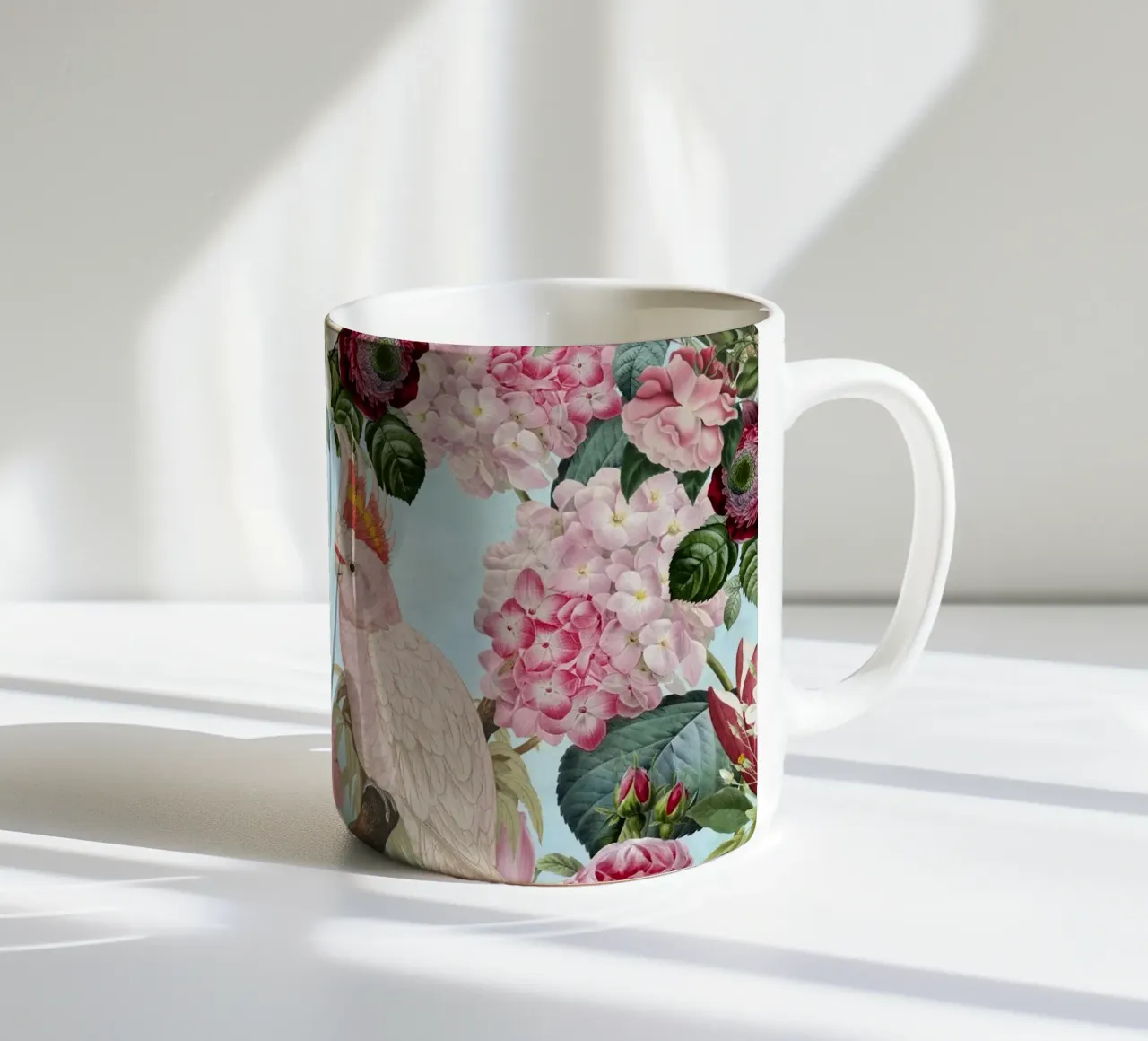 Appuntamento per cacatua tazza in ceramica da Andrea Haase Vintage World