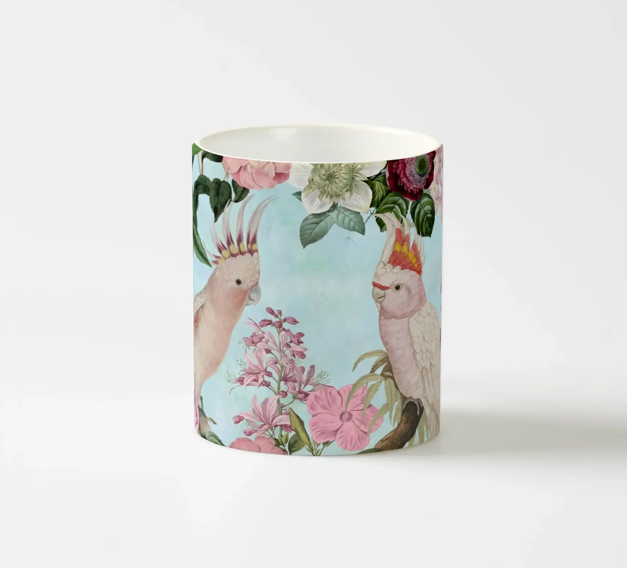 Appuntamento per cacatua tazza in ceramica da Andrea Haase Vintage World