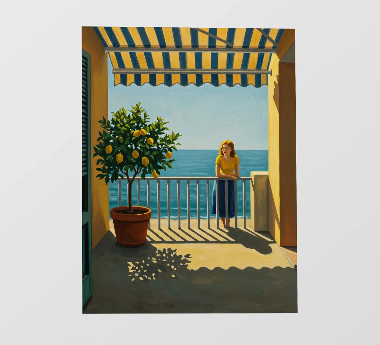 Albero dei limoni pellicola backlit da Art Center