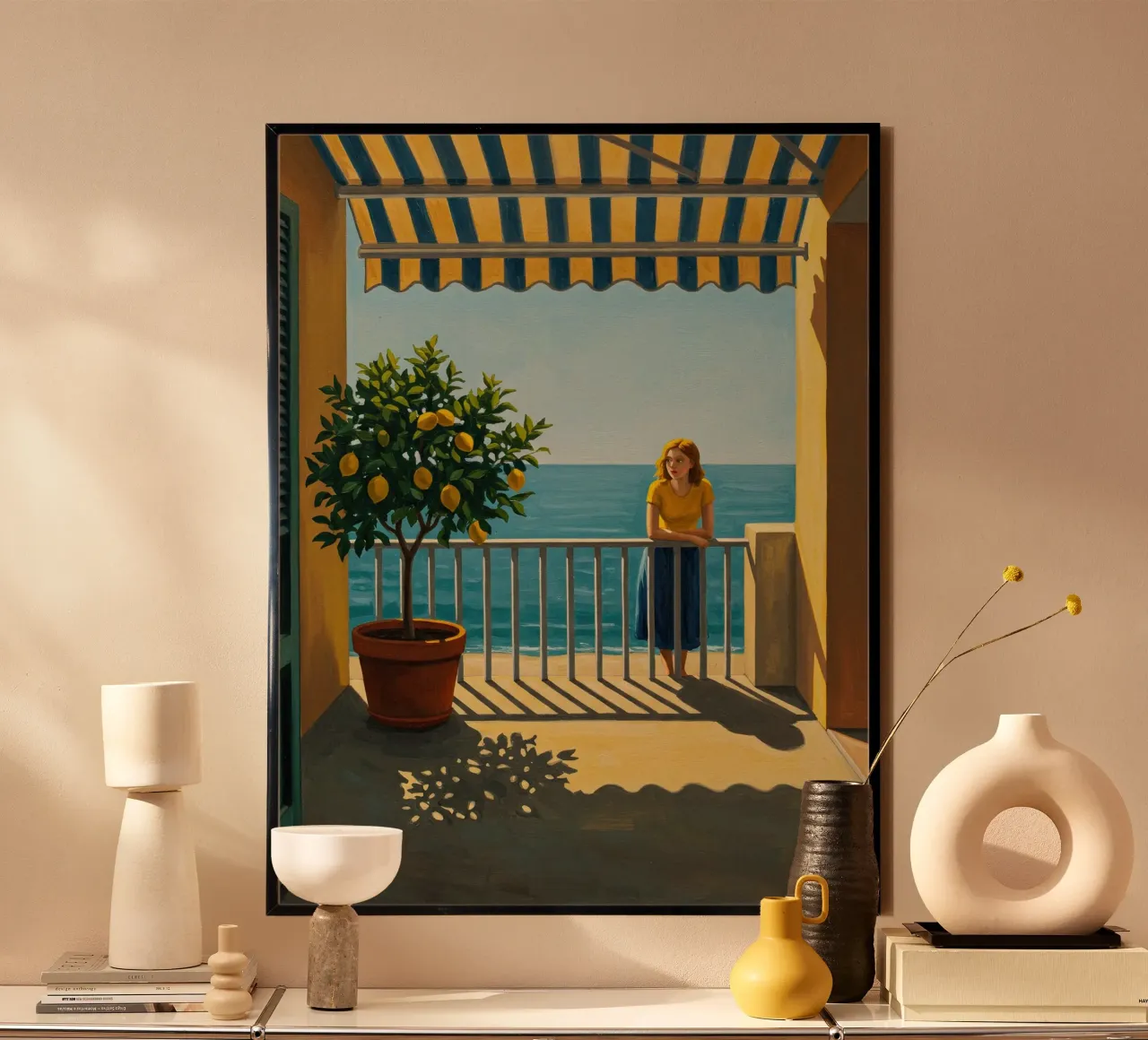 Albero dei limoni poster da Art Center