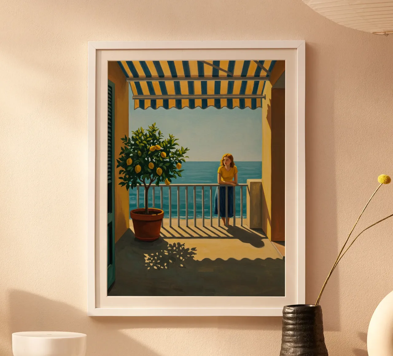 Albero dei limoni poster da Art Center